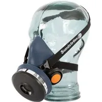 Sundström Mund-Nasen-Maske Atemmaske Halbmaske SR 100 / SR 900 (ohne Filter), in verschiedenen Größen