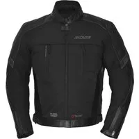 Büse Motorradjacke Novaro wasserdichte Motorrad Leder-/Textiljacke herausnehmbare Membrane,wasserdicht