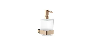 emco loft Seifenspender Glasteil satiniert, Kunststoffpumpe, bronze, 052101701 052101701