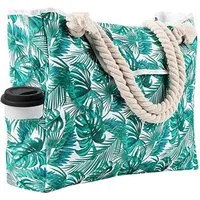 Zaewry Strandtasche Damen Extra Groß Schultertasche Shopper Einkaufstasche Wasserdicht, für Strand Reisen Pool Fitnessstudio