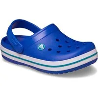Crocs Crocband Clog K Clog Sommerschuh, Schlappen, Hausschuh, Badeschuh mit Kontrast-Akzenten
