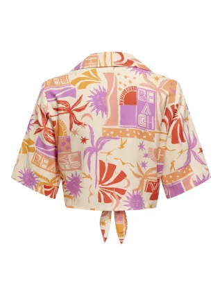 ONLY - Hemd - Onlzuffy orange - Gr. - XS