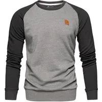 Amaci&Sons Sweatshirt MILWAUKEE Sweatshirt mit Rundhalsausschnitt