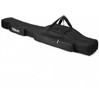 GARRYFIZH Angelrucksack Angelrutentasche 1.5m Angeltasche Rutentasche, Oxford-Gewebe Angeltasche Schwarz