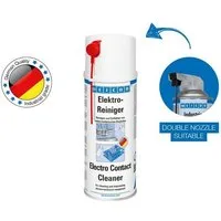 WEICON Elektroreiniger für elektrotechnische, mechanische Bauteile, 400 ml Universalreiniger (Dose, [- 1 x 400 ml Spraydose Für elektronische Kontakte aller Art)