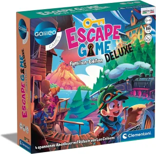 Clementoni 59257 - Galileo: Escape Game Deluxe (Familien-Edition)