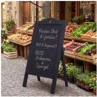 MCW Standtafel MCW-E51, Shabby-Look mit dekorativer Herz-Aussparung und Klappfunktion