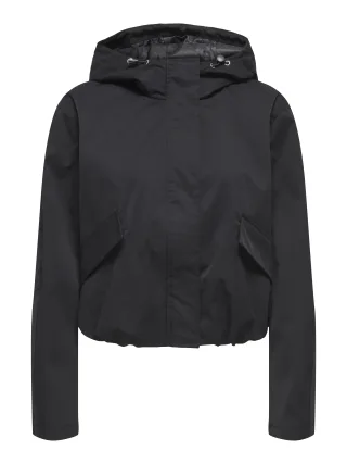 ONLY - ONLGISELL SHORT HOOD JACKET OTW Black - Gr. - XL