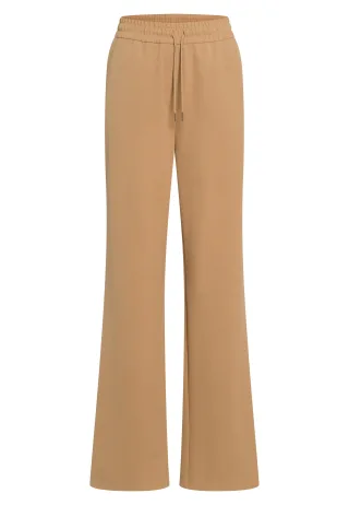 Marc Aurel - Pyjamahose aus elatischem Twill beige - Gr. - 36