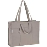 LÄSSIG Wickeltasche Green Label, Tote Up Bag, taupe