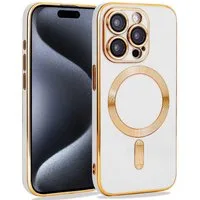 FITSU Handyhülle Case für iPhone 15 Pro Handyhülle MagSafe kompatibel mit Kameraschutz 6,1 Zoll, MagSafe kompatible Schutzhülle für iPhone 15 Pro Hülle Handyschale