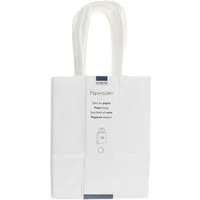 Glorex Geschenkpapier Glorex Papiertragetasche mit Kordelgriff weiß 10