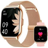 ZOSKVEE Damen"s Herren"s Intelligentes,Handgelenkgerät mit Gesundheitstracking Smartwatch (5,1 cm/2 Zoll, Android/iOS), Aktivitätsuhr für SpO2-Messung Schlafanalyse & Benachrichtigungen