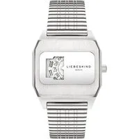 Liebeskind Berlin Quarzuhr Vinyl Vision LT-0390-MQ, Armbanduhr, Damenuhr, Edelstahlarmband, analog