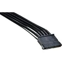 1x SATA 30cm, Kabel schwarz