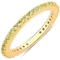 Rafaela Donata Fingerring gelbgold, Peridot