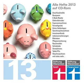 test und Finanztest Archiv 2013 (Alle Hefte test und Finanztest 2013 auf CD-Rom) [PC/MAC]