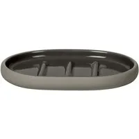 blomus Seifenschale -SONO- Elegante Seifenschale: Minimalistisches Design, Soft-Touch, Breite: 10 cm, aus Keramik, Soft-Touch, Keramik, Pflegeleicht, Stilvolles Design, 10x13cm