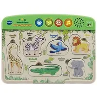 Vtech® Steckpuzzle VTechBaby, Interaktives Holz-Tierpuzzle, 6 Puzzleteile, mit Soundeffekten