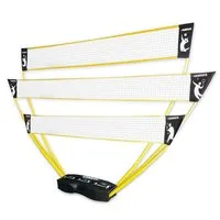 Hammer Volleyballnetz 3 in1 Netz-Set für Badminton, Tennis und Volleyball