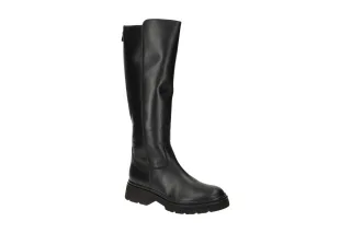 Gabor Damenstiefel 71.859.27 Schwarz Echtleder Best Fitting Kniehoch Blockabsatz