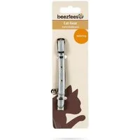 Beeztees Katzen-Halsband Katzenhalsband Nylon, reflektierend weiß