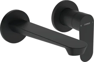 Hansa Einhandmischer FM-Set f. Waschtisch-Batterie HANSAGENESIS, 185 mm Matt-Schwarz, 3780210733 3780210733