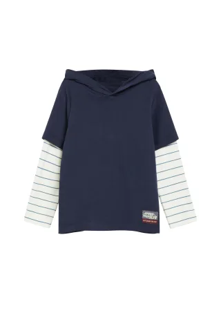 s.Oliver - T-Shirt blau - Gr. - 98