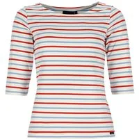 Sea Ranch 3/4-Arm-Shirt Marina Damen 3/4-Arm-Shirt Marina Streifen & U-Boot-Ausschnitt - UV-Schutz