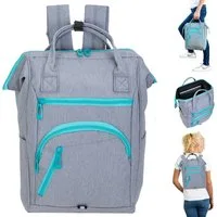 ELEPHANT Cityrucksack Finn 12830 Damenrucksack Rucksack, A4 Damen Handtasche Daypack Klappöffnung + Schlüsselbörse