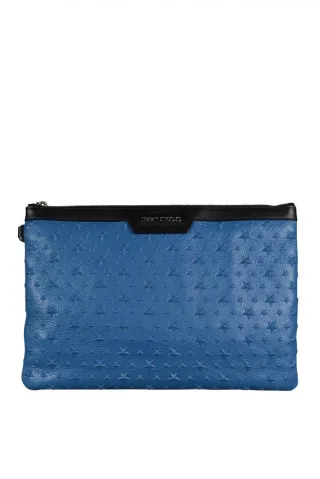 Jimmy Choo Derek Clutch Blau