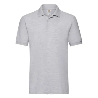 Fruit of the Loom - "Premium" Poloshirt für Herren (Grau meliert)