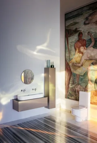 LAUFEN WC-Sitz SONAR mit Absenkautomatik abnehmbar weiß, H8933410000001 H8933410000001