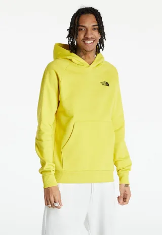 The North Face Mens Reglan Red Box Hoodie in gelb