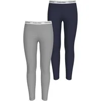 Calvin Klein Underwear Leggings 2PK LEGGING (Packung, 2-tlg) für Kinder bis 16 Jahre, mit Elastik-Logobund