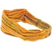 KUNST UND MAGIE Stirnband Unisex Hippie Stonewashed Batik Kopfband Stirnband Yoga Bandana Fair