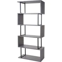 PROREGAL® Bücherregal Standregal Raumteiler Wohnregal 3D-Struktur, Farbe, vielseitig, robust und pflegeleicht - einfach schön