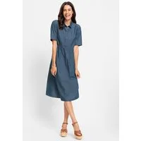 Witt Etuikleid Jeans-Kleid Kurzarm