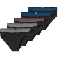 Schiesser Slip Rio-Slip (Set, 5er Pack) Rio-Slip, Organic Cotton, Webgummibund, 5er Pack